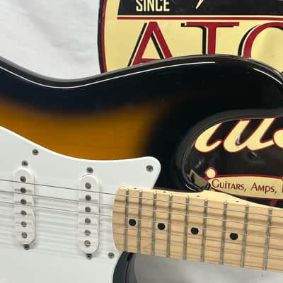 Squier Affinity Series Stratocaster Strat Electric Guitar - 2-Color Sunburst image 3