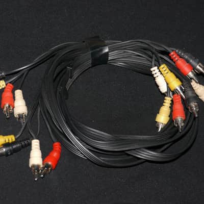 Hosa Various Patch Snakes 1/4-TS-RCA-TRS+Inserts image 7
