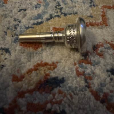 Holton Revelation 81 Bb Trombone mouthpiece (Silver plated) (very rare) image 5