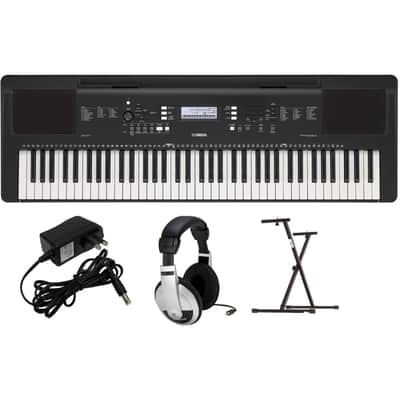 Yamaha PSR-EW310 76-Key Portable Keyboard 2020 - Present - Black image 12