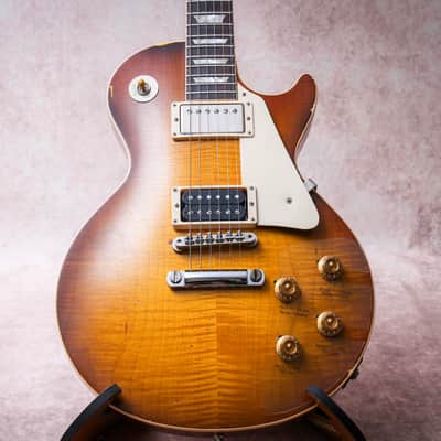 GIBSON USA Custom Shop Signature Jimmy Page "Number Two" Les Paul Reissue Tom Murphy Aged 41# "Page Burst" (2009) image 5