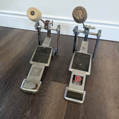 Premier Bass Drum Pedals (X2) 1970s image 2