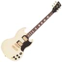Vintage Reissued Series, Set Neck, VS6VW Set neck w/Offset heel, Vintage White