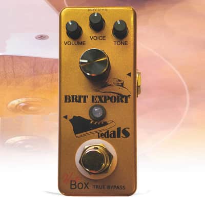 Hot Box Pedals Brit Export Attitude Series Dumble Amp Sim Guitar Effect Pedal True Bypass image 3