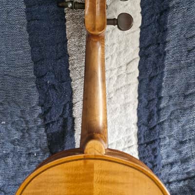 Eduard Soukup Louny handmade antique 3/4 Violin - brown varnish image 7