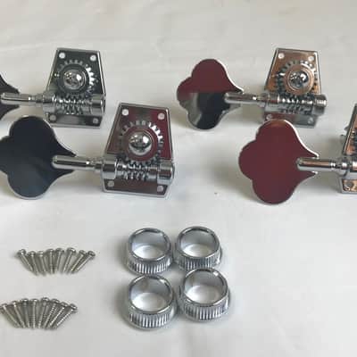 Tuning Machines for Bass Guitar or Electric Upright Bass, 4R, or 2Rx2L image 1
