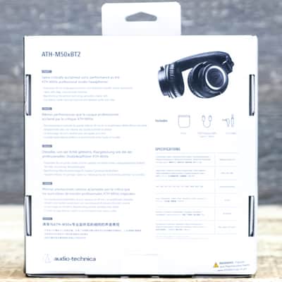 Audio-Technica ATH-M50xBT2 Closed-Back Dynamic Wireless Over-Ear Headphones image 2