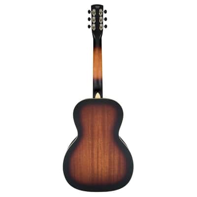 Gretsch G9220 6-String Resonator Electric Guitar with Bobtail Round Neck with Gretsch Ampli-Sonic Diaphragm Resonator Cone (Right-Handed, 2-Color Sunburst) image 2
