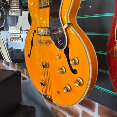 Epiphone Sheraton Natural 2024 Semi-Hollow Electric Guitar image 4