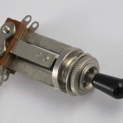 3-Way LONG Toggle Switch with Black Tip for Les Paul electric guitar image 5