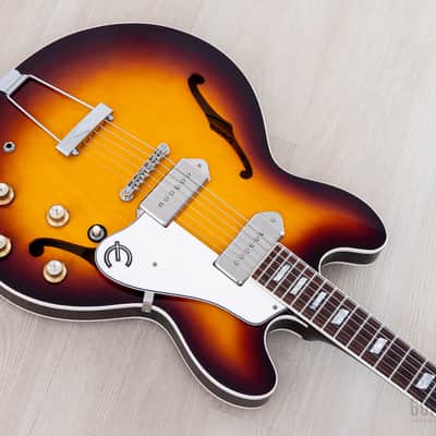 1996 Epiphone Casino-JL John Lennon Edition Pre-Elitist w/ Case, Japan Terada image 9