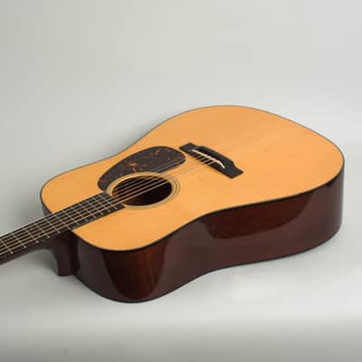 C. F. Martin  D-18 1937 Authentic Flat Top Acoustic Guitar (2006), ser. #1130062, original black hard shell case. image 7