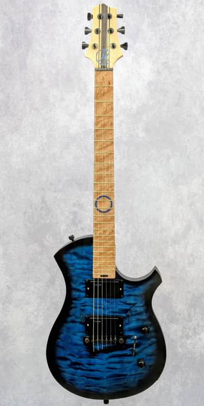 AK Custom Guitars PHSTS 6 2024 - Blue Smokeburst image 1