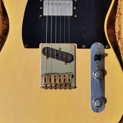 Immagine Fender Telecaster Keith Richards Custom Shop ''Micawber'' Tribute Tele Brass Bridge Rare Find - 9