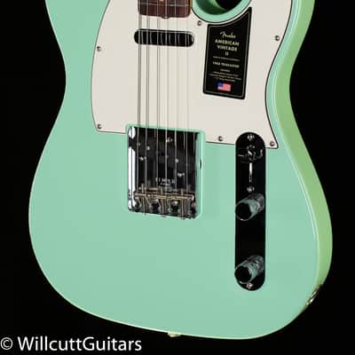 Fender American Vintage II 1963 Telecaster Rosewood Fingerboard Surf Green (305) image 1