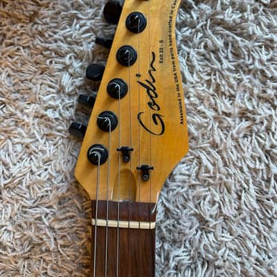 Godin Performance Series Exit 22 with Rosewood Fretboard 2003 - 2009 - Natural Mahogany image 3