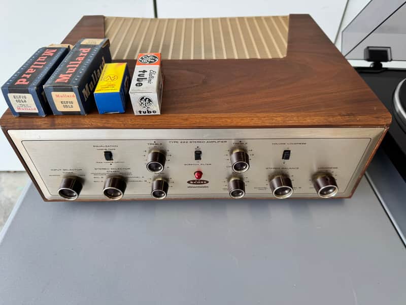 HH Scott 222 integrated tube amplifier