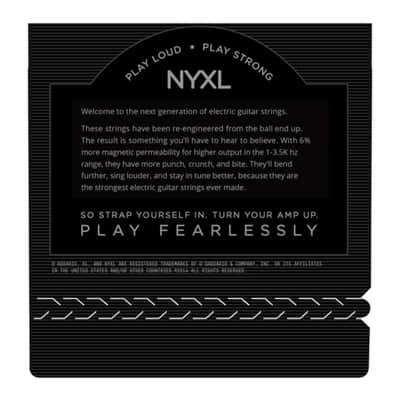 D'Addario NYXL 9-46 Carbon Steel Alloy - Electric Guitar Strings image 4