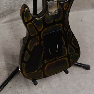 Unbranded "Home Brew" electric guitar with EMG pickups & Floyd Rose image 3