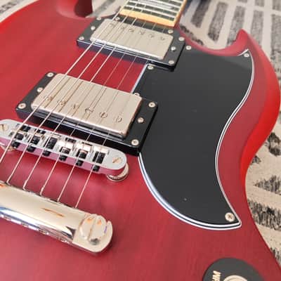Epiphone SG G-400 PRO 2012 - 2019 - Satin Cherry image 3