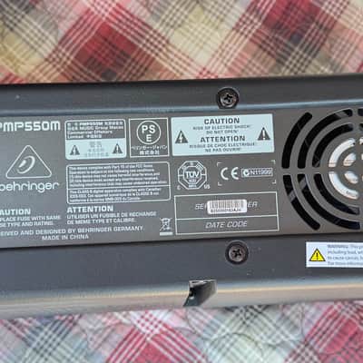 Behringer EUROPOWER PMP550M image 3