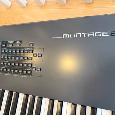 Yamaha Montage 8 Flagship Synthesizer - Black image 3