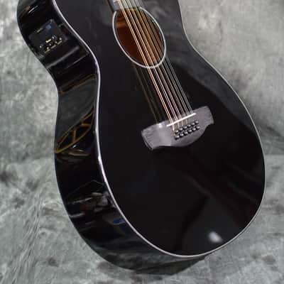 Ibanez AEG5012 12-String Acoustic Electric Cutaway Black w/ FREE Same Day Shipping image 7