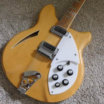 Rickenbacker 360/12 Semi-Hollow 12 String Electric Guitar Mapleglo Vintage 1980 image 7