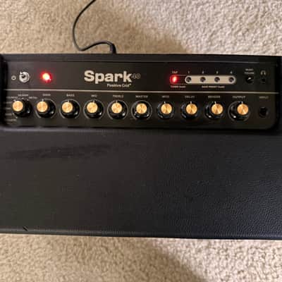 Positive Grid Spark 40 40-Watt 2x4" Modeling Guitar Combo 2020 - Present - Black image 3
