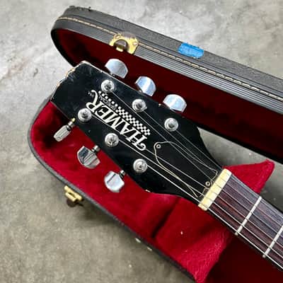 Hamer Special 1981 Zebra Graphic original vintage USA Les Paul double cut custom image 8