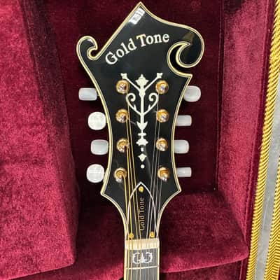 Gold Tone GM-70+ F-Style Mandolin 2010s - Tobacco Sunburst with case image 2