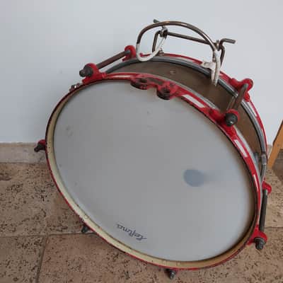 Lefima Marching Snare WW2 Style Early 70's  Copper image 7