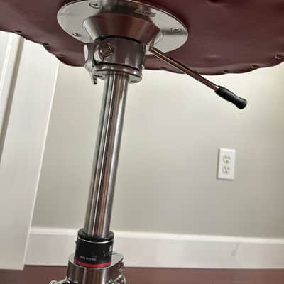 Tama Glide Rider 1st Chair Red/Black image 4