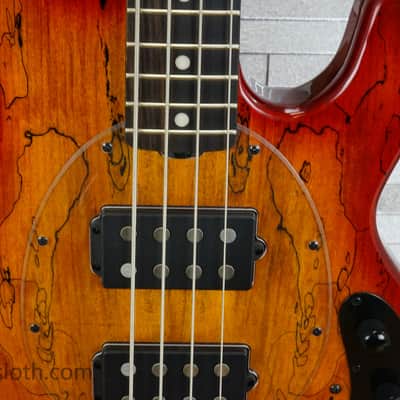 Sterling StingRay Ray34HHSM - Blood Orange Burst image 5
