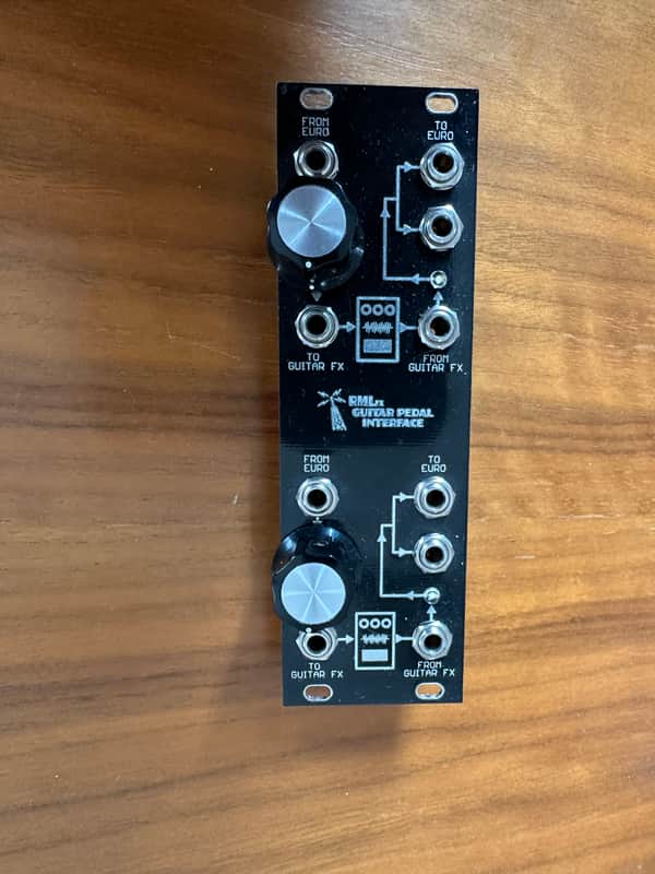 RML Guitar Pedal Interface - PCB panel 2020s - Black image 1