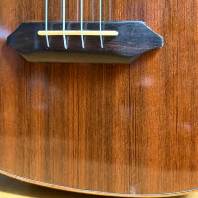 2011 Lichty T-18 Custom Tenor Ukulele – Redwood / Indian Rosewood – Abalone – HSC image 3