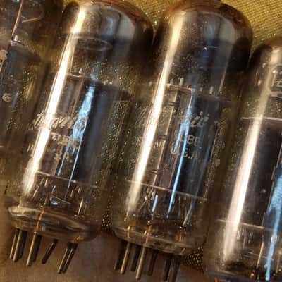 RCA etc. Matched Pair (2) 12BZ7 tNOS AT1000 TESTED Vacuum Tubes dual triode 1952-1968 image 4