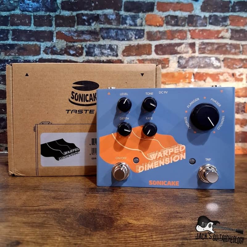 Sonicake Warped Dimension Modulation Pedal w/ Box *USED* (2020s - Blue) image 1