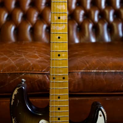 Constantin Guitars Sweetcaster Classic #0005 - 2-Tone Burst 3.7kilos !!!VIDEO!!! image 4