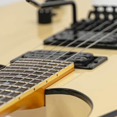 1992 B.C. Rich Warlock MIJ White w/ Licensed Floyd Rose Double Locking Tremolo, Certified Shred Pedigree image 11