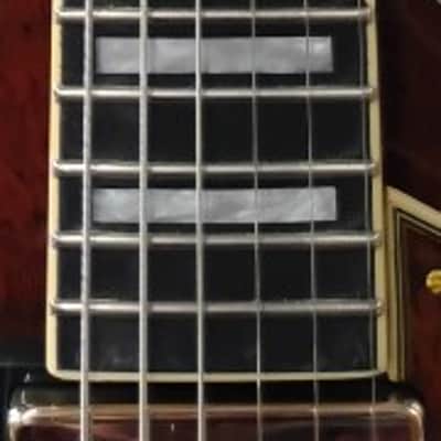 Ibanez Model AG95QA Artcore Expressionist Hollow Body Guitar, Dark Amber Finish image 3