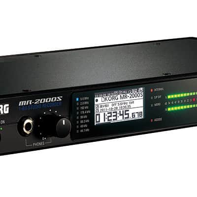 Korg MR-2000S-BK-SSD 1 Bit Studio Recorder w/ Solid State Drive