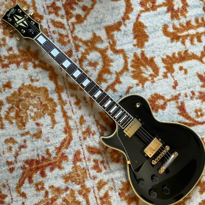 Orville by Gibson LPC-L/H Les Paul Custom Left Handed MIJ 1989 Ebony Japan image 1