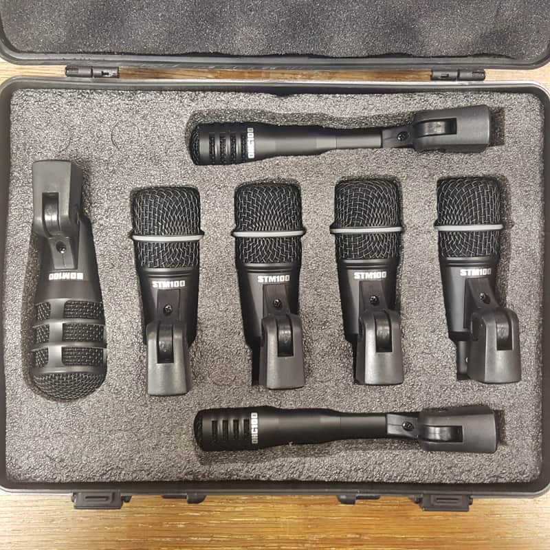 Ashton DMP100 7 Piece Drum Mic Pack *Authorised UK Dealer* image 1