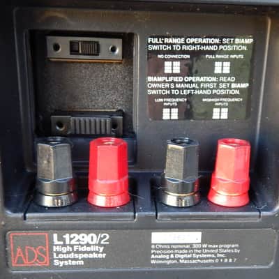 ADS A/D/S L1290/2 vitnage tower speakers image 9