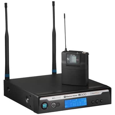 Electro-Voice R300-L-C Lapel system with ULM18 directional microphone image 2