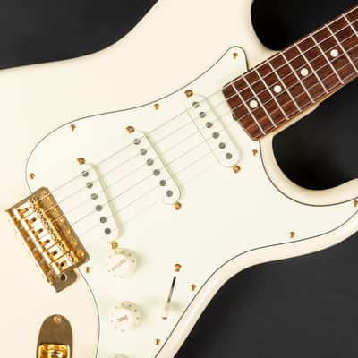 2019 Fender Made in Japan Traditional '60s Daybreak Stratocaster - Olympic White | MIJ Limited Edition 1 / 250 Custom Shop Pickups Obsidian Wire Blender Gotoh Locking Tuner image 16
