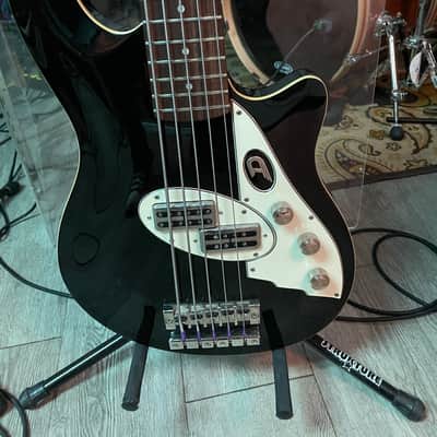 Duesenberg D-Bass 5 String-Bass Black + Case image 1