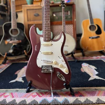 Lotus Stratocaster Copy 1980s - Creamy Plum image 2