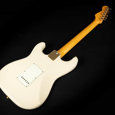 2019 Fender Made in Japan Traditional '60s Daybreak Stratocaster - Olympic White | MIJ Limited Edition 1 / 250 Custom Shop Pickups Obsidian Wire Blender Gotoh Locking Tuner image 12